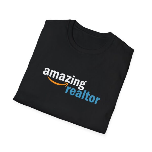 Amazing realtor T-Shirt - Cute shirt for real estate agents - Unisex Softstyle Tee - Image 4