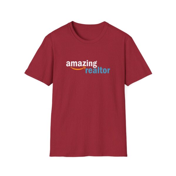 Amazing realtor T-Shirt - Cute shirt for real estate agents - Unisex Softstyle Tee - Image 18