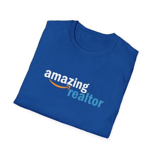 Amazing realtor T-Shirt - Cute shirt for real estate agents - Unisex Softstyle Tee - Image 13