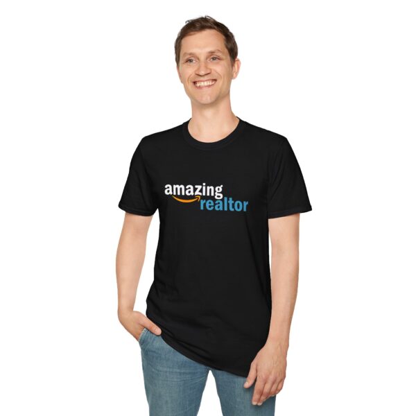 Amazing realtor T-Shirt - Cute shirt for real estate agents - Unisex Softstyle Tee - Image 5